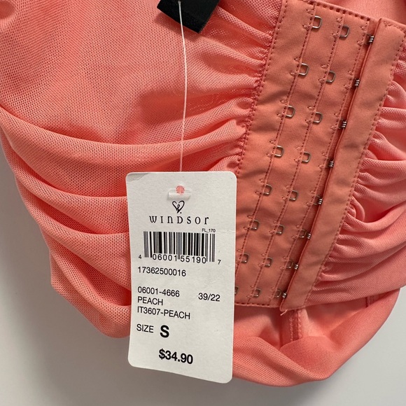 Windsor Peach Going Out Corset Top - Picture 4 of 4